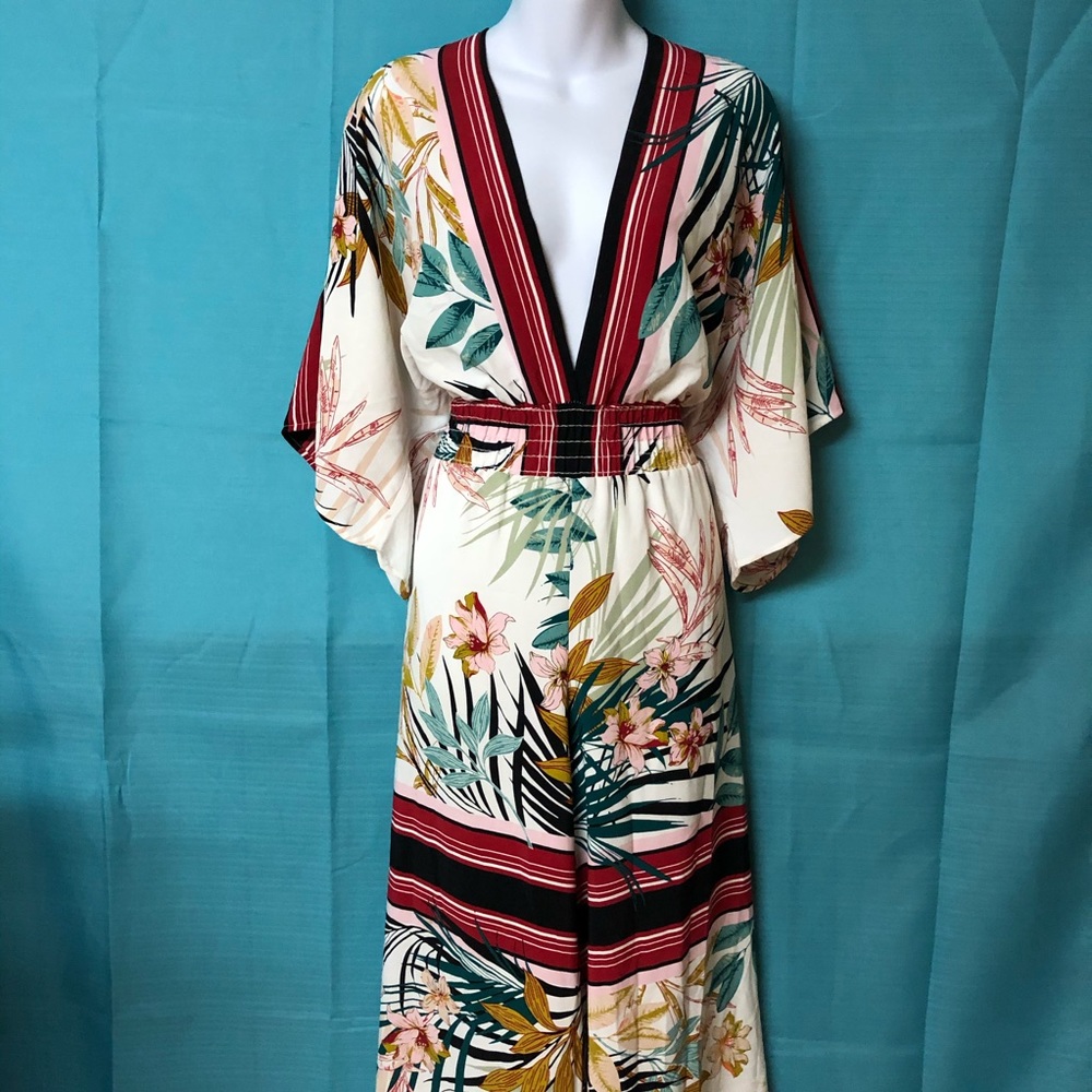 Fashion Nova Kimono Style Jumpsuit